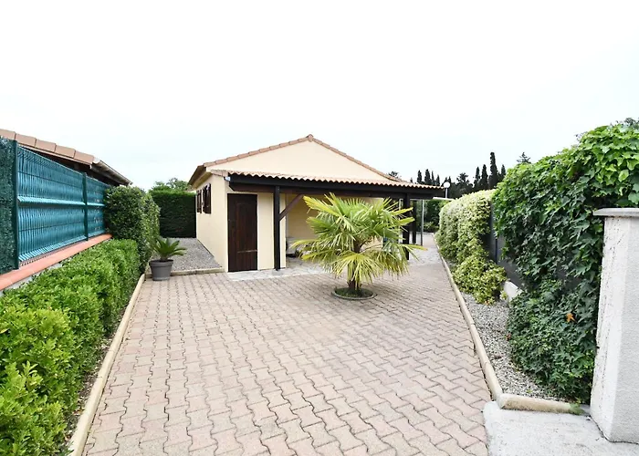 Σπίτι διακοπών Maison 6 Personnes Climatisee Dans Avec Piscine A 900 M Des Plages Vendres